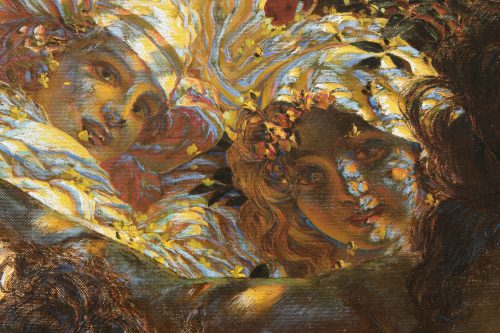 Kdysi slavný jako Alfons Mucha. Znovuobjevený obraz secesního malíře Karla Vítězslava Maška jde do aukce za 3,5 milionu korun