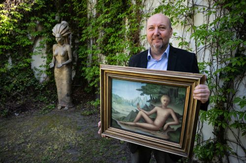 Něžný pastel Jaro od Jana Zrzavého bude téměř po 100 letech od svého vzniku poprvé vystaven. Barvy má stejné jako v roce 1927, kdy ho malíř vytvořil